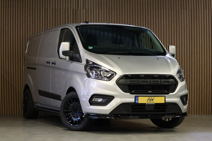Ford Transit Custom 320 2.0 TDCI 170 PK L2H1 Raptor Edition | Bi-Xenon | CarPlay | ACC | Navigatie | Camera | Stoelverwarming | Dodehoek detector | DAB | Werkplaatsinrichting | 3-Zitter | Dealer onderhouden | Nieuwe APK