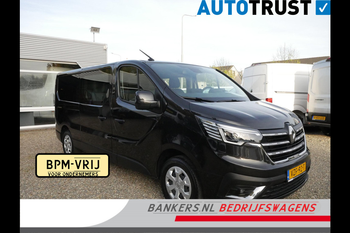 Renault Trafic 2.0 Blue dCi 130PK, L2H1, Dubbel cabine, Airco
