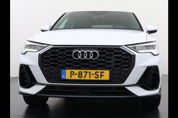 Audi Q3 Sportback 45 TFSI e S Edition VAN: €36.900,- VOOR: €31.877,- UW EINDEJAARSVOORDEEL: €5.023,- | PLUG IN HYBRIDE||2x S-LINE BINNEN + BUITEN| ADAPTIVE CRUISE| DODE HOEK | ELEK. TREKHAAK| DIG. DASH|