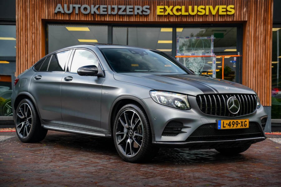 Mercedes-Benz GLC Coupé AMG 43 4MATIC Schuifdak Burmester HUD Keyless Carbon Trekhaak 21''LM
