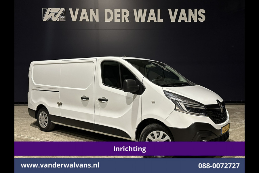 Renault Trafic 2.0 dCi 120pk L2H1 Inrichting Euro6 Airco | Omvormer | Camera | Navigatie | LED | Cruisecontrol Trekhaak, Parkeersensoren, Bijrijdersbank, Achterklep