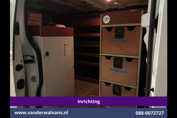 Renault Trafic 2.0 dCi 120pk L2H1 Inrichting Euro6 Airco | Omvormer | Camera | Navigatie | LED | Cruisecontrol Trekhaak, Parkeersensoren, Bijrijdersbank, Achterklep