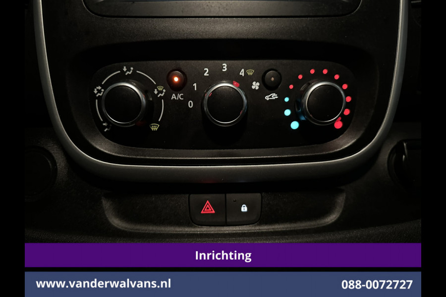 Renault Trafic 2.0 dCi 120pk L2H1 Inrichting Euro6 Airco | Omvormer | Camera | Navigatie | LED | Cruisecontrol Trekhaak, Parkeersensoren, Bijrijdersbank, Achterklep