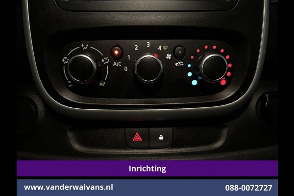 Renault Trafic 2.0 dCi 120pk L2H1 Inrichting Euro6 Airco | Omvormer | Camera | Navigatie | LED | Cruisecontrol Trekhaak, Parkeersensoren, Bijrijdersbank, Achterklep