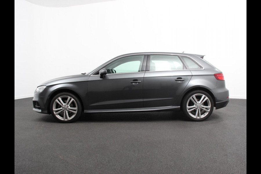 Audi A3 Sportback 1.5 TFSI CNG Automaat S-Line | Navigatie | Parkeersensoren achter | Cruise Control | Stoelverwarming | 18"Lichtmetalen velgen | Ledverlichting | Climate Control