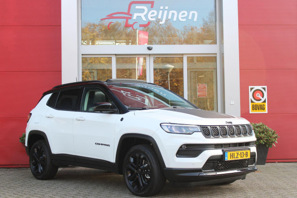 Jeep Compass 1.5T 142PK e-Hybrid North Star | PANORAMISCH SCHUIF / KANTEL DAK | ALPINE AUDIO SYSTEM | NAVIGATIE 10,25 "TOUCHSCREEN | APPLE CARPLAY/ANDROID AUTO | 360° ACHTERUITRIJ | DAB+ RADIO | CLIMATE CONTROL | GLOSS BLACK LICHTMETALEN VELGEN | ADAPTIVE / CRUISE CONTROL | DIGITAAL INSTRUMENTENPANEEL | ELEKTRISCH BEDIENBARE ACHTERKLEP | FULL LED KOPLAMPEN | LED MISTLAMPEN / BOCHTVERLICHTING | KEYLESS ENTRY & START | DRAADLOOS LADEN TELEFOON |