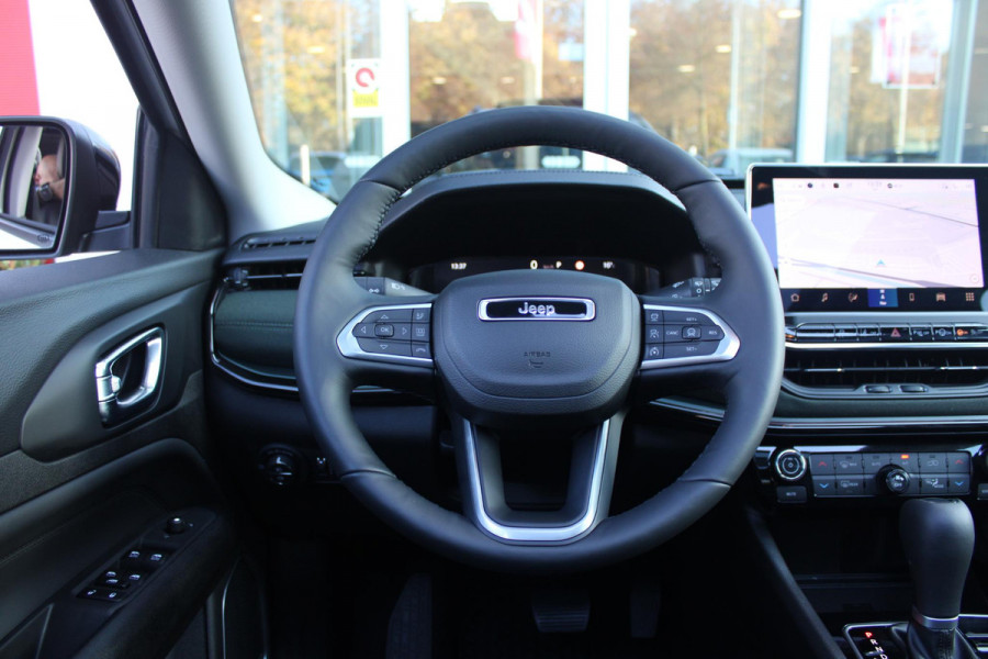 Jeep Compass 1.5T 142PK e-Hybrid North Star | PANORAMISCH SCHUIF / KANTEL DAK | ALPINE AUDIO SYSTEM | NAVIGATIE 10,25 "TOUCHSCREEN | APPLE CARPLAY/ANDROID AUTO | 360° ACHTERUITRIJ | DAB+ RADIO | CLIMATE CONTROL | GLOSS BLACK LICHTMETALEN VELGEN | ADAPTIVE / CRUISE CONTROL | DIGITAAL INSTRUMENTENPANEEL | ELEKTRISCH BEDIENBARE ACHTERKLEP | FULL LED KOPLAMPEN | LED MISTLAMPEN / BOCHTVERLICHTING | KEYLESS ENTRY & START | DRAADLOOS LADEN TELEFOON |