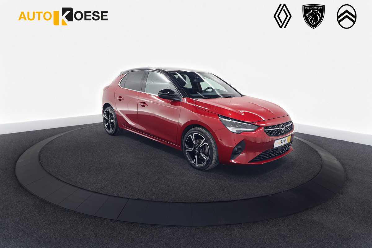 Opel Corsa 1.2 Turbo 100 Ultimate | Panoramadak | Camera | Dodehoekdetectie | Apple Carplay