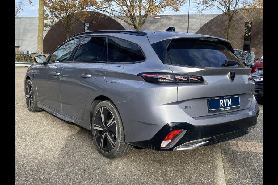 Peugeot 308 1.6 Plug-in Hybrid 225 GT FOCAL AUDIO | ELEK. ACHTERKLEP| ADAP. CRUISE| 360 CAMERA| DODE HOEK SENSOR|