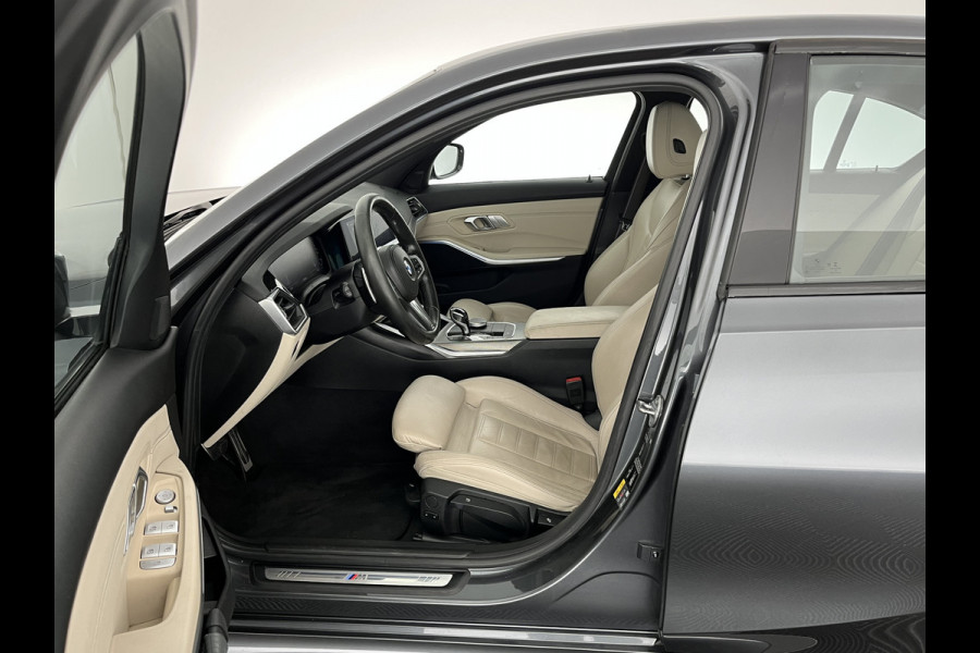 BMW 3-serie 330e M-Sportpack High Executive Performance Pack (INCL-BTW) *HEAD-UP | FULL-LEATHER | FULL-LED | HIFI-SOUND | CAMERA | HEATED-SPORTSEATS | CARPLAY | DIGI-COCKPIT | NAVI-FULLMAP | AMBIENT-LIGHT | ECC | PDC | CRUISE | 19''ALU*