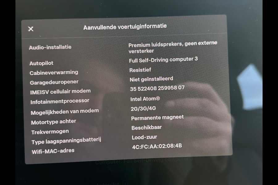 Tesla Model 3 Standard RWD Plus 60 kWh NETTE AUTO