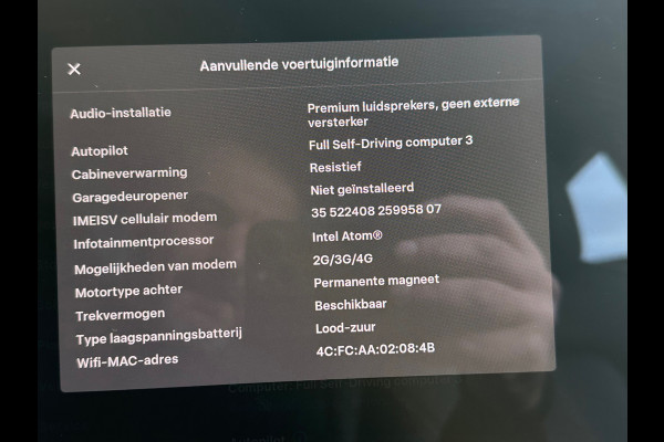 Tesla Model 3 Standard RWD Plus 60 kWh NETTE AUTO