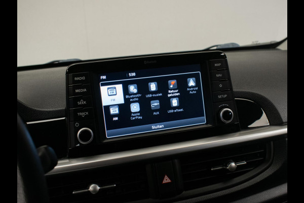 Kia Picanto 1.0 CVVT ComfortPlusLine Navigator Sport (APPLE CARPLAY.NAVI,CAMERA,LED,SPORTSTOELEN,AIRCO,PDC,NETTESTAAT)