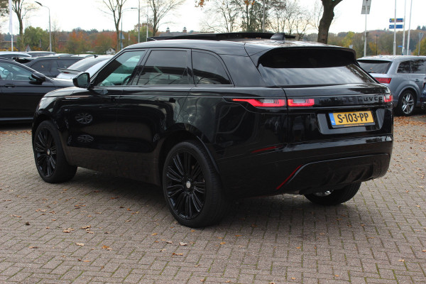 Land Rover Range Rover Velar 2.0 P250 Turbo AWD R-Dynamic SE / Panoramadak / Camera / Leder / Keyless / 21'' / Apple CarPlay / Stuur+Stoelverwarming / DAB / Dodehoek / Cruise Control