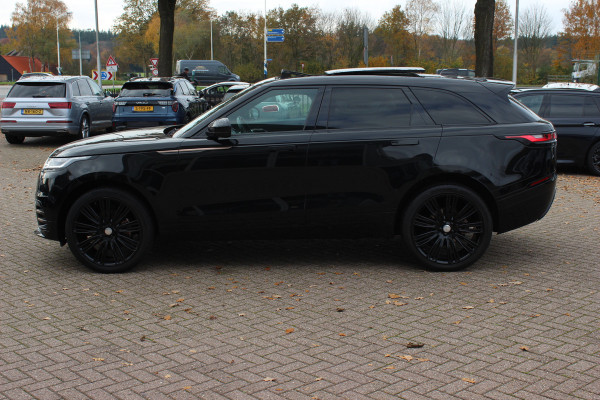 Land Rover Range Rover Velar 2.0 P250 Turbo AWD R-Dynamic SE / Panoramadak / Camera / Leder / Keyless / 21'' / Apple CarPlay / Stuur+Stoelverwarming / DAB / Dodehoek / Cruise Control