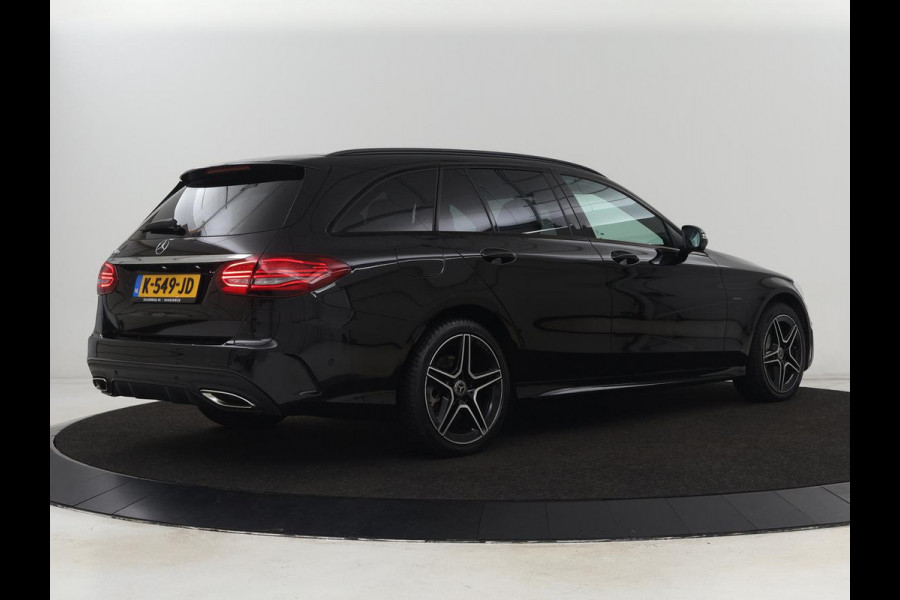 Mercedes-Benz C-Klasse 300e AMG Limited | Panoramadak | 360 Camera | Stoelverwarming | Carplay | Matrix LED | Leder/Alcantara | Navigatie | Park Assist | Sfeerverlichting | PHEV | Plug In