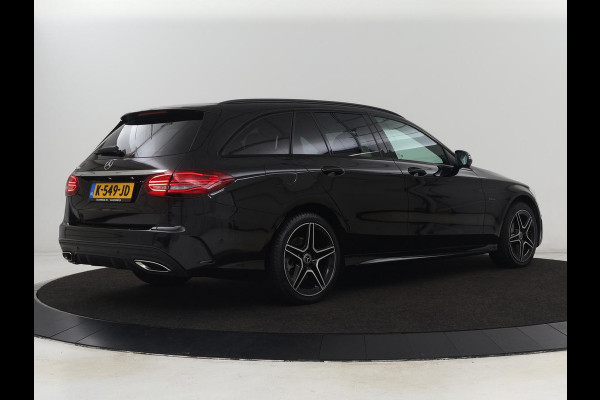 Mercedes-Benz C-Klasse 300e AMG Limited | Panoramadak | 360 Camera | Stoelverwarming | Carplay | Matrix LED | Leder/Alcantara | Navigatie | Park Assist | Sfeerverlichting | PHEV | Plug In