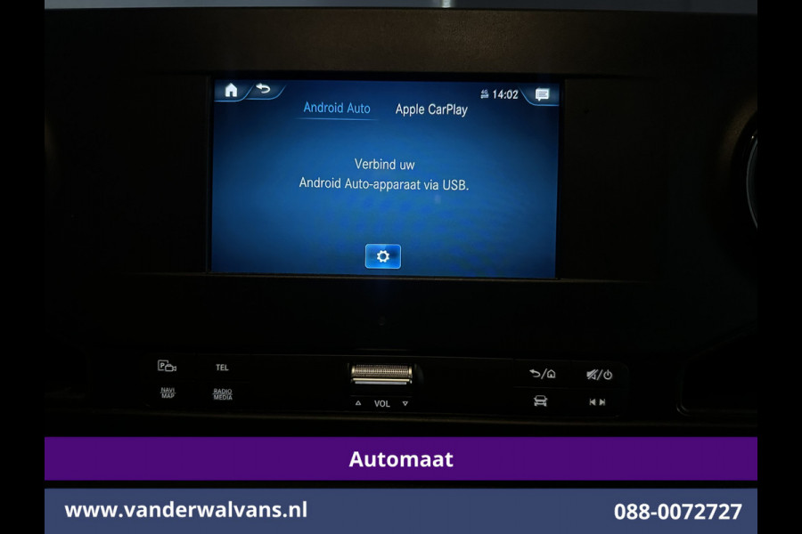 Mercedes-Benz Sprinter 317 CDI 170pk 9G-Tronic Automaat L3H2 Fabrieksgarantie Euro6 Airco | Camera | Navigatie | Apple Carplay Android Auto, Cruisecontrol, Stoelverwarming, Parkeersensoren