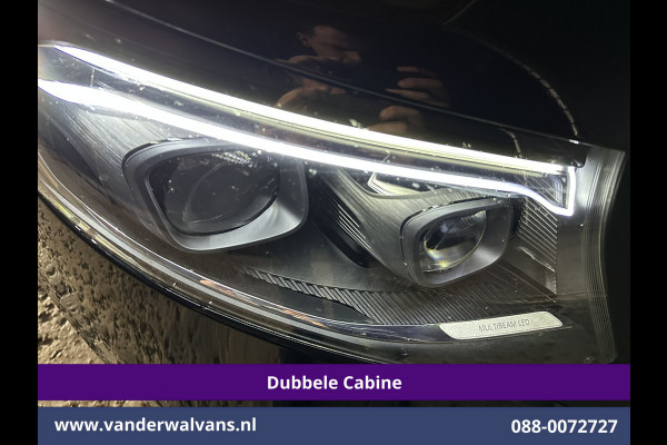 Mercedes-Benz Vito 116 CDI 164pk 9G-Tronic Automaat L2H1 Dubbele Cabine Fabrieksgarantie Euro6 Airco | 2x zijdeur | 5-Zits | 360 graden Camera | Na LED, LM velgen, 2500kg Trekhaak, Adaptieve Cruisecontrol, Parkeersensoren, Isofix, MBUX