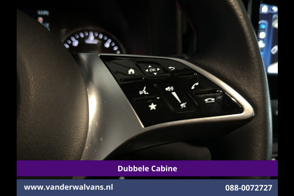 Mercedes-Benz Vito 116 CDI 164pk 9G-Tronic Automaat L2H1 Dubbele Cabine Fabrieksgarantie Euro6 Airco | 2x zijdeur | 5-Zits | 360 graden Camera | Na LED, LM velgen, 2500kg Trekhaak, Adaptieve Cruisecontrol, Parkeersensoren, Isofix, MBUX