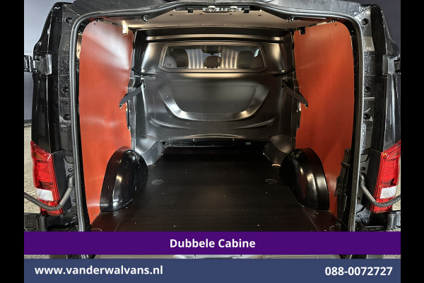 Mercedes-Benz Vito 116 CDI 164pk 9G-Tronic Automaat L2H1 Dubbele Cabine Fabrieksgarantie Euro6 Airco | 2x zijdeur | 5-Zits | 360 graden Camera | Na LED, LM velgen, 2500kg Trekhaak, Adaptieve Cruisecontrol, Parkeersensoren, Isofix, MBUX