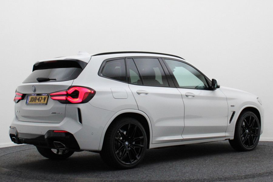 BMW X3 xDrive30e High Executive M-pakket Leer, Stoelverwarming, Camera, Cruise, Apple Carplay, LED, DAB, 21''