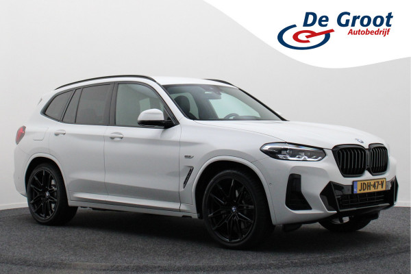 BMW X3 xDrive30e High Executive M-pakket Leer, Stoelverwarming, Camera, Cruise, Apple Carplay, LED, DAB, 21''