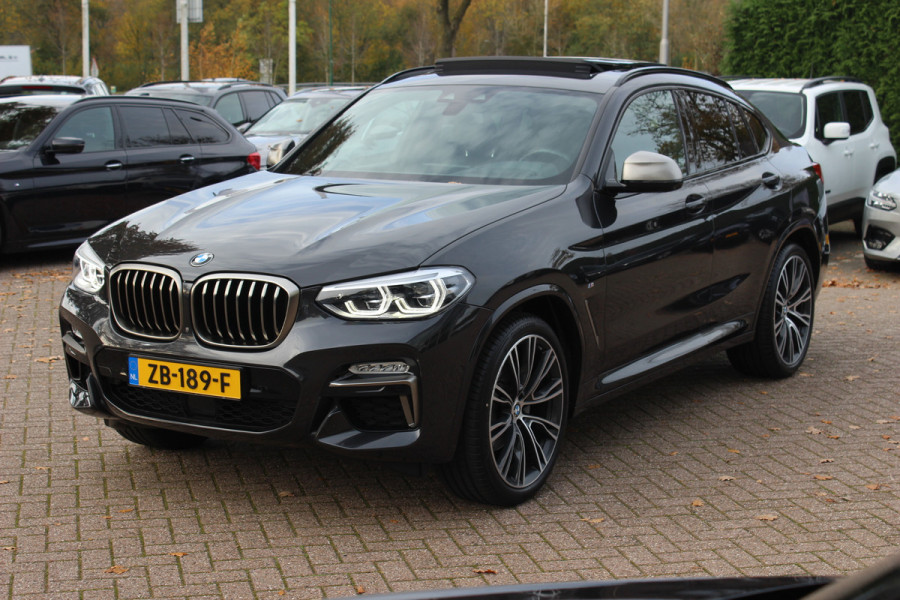 BMW X4 xDrive20i High Exe. M Sport / Full option! / Panoramadak / 360Camera / Head-up / Leder / Harman Kardon / 20'' / Stuurverwarming / Navigatie / Dodehoek / ACC / Stoelverwarming 4x