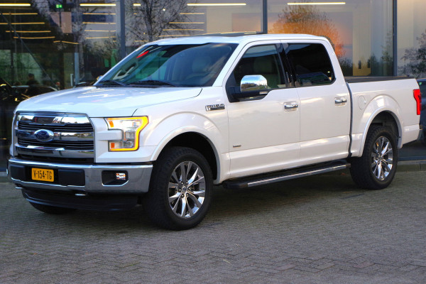 Ford USA F-150 3.5 V6 Ecoboost 370 PK SuperCrew, Trekhaak, Panoramadak, Stoelkoeling + -Verwarming, Leder