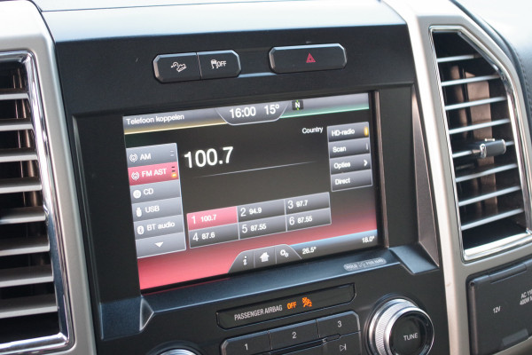 Ford USA F-150 3.5 V6 Ecoboost 370 PK SuperCrew, Trekhaak, Panoramadak, Stoelkoeling + -Verwarming, Leder