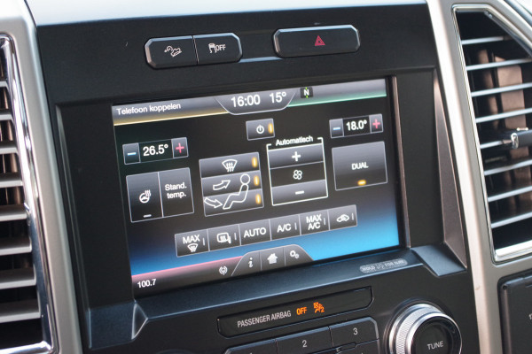 Ford USA F-150 3.5 V6 Ecoboost 370 PK SuperCrew, Trekhaak, Panoramadak, Stoelkoeling + -Verwarming, Leder