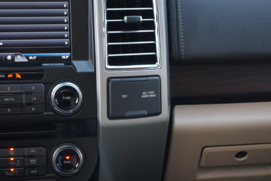 Ford USA F-150 3.5 V6 Ecoboost 370 PK SuperCrew, Trekhaak, Panoramadak, Stoelkoeling + -Verwarming, Leder