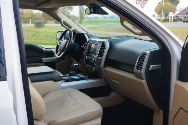 Ford USA F-150 3.5 V6 Ecoboost 370 PK SuperCrew, Trekhaak, Panoramadak, Stoelkoeling + -Verwarming, Leder