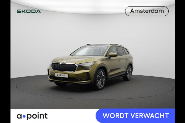 Škoda Kodiaq 1.5 TSI PHEV Selection 204 pk Automaat (DSG) | Verlengde garantie | Navigatie | Trekhaak (wegklapbaar) | Parkeersensoren | Achteruitrijcamera | Lederen bekleding | Stoelverwarming v/a |