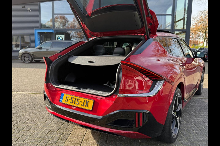 Kia Ev6 GT AWD 77.4 kWh 585PK!| PANO | KIA GARANTIE T/M 2029 | STOEL/STUUR VERW. | 360 CAMERA| ELEK. ACHTERKLEP| HEAD-UP| MERIDIAN AUDIO|