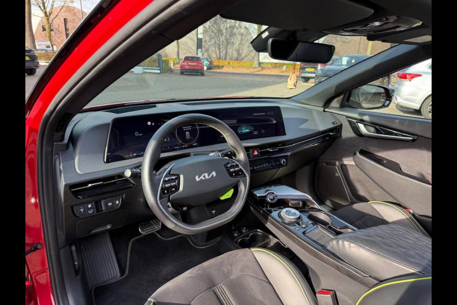 Kia Ev6 GT AWD 77.4 kWh 585PK!| PANO | KIA GARANTIE T/M 2029 | STOEL/STUUR VERW. | 360 CAMERA| ELEK. ACHTERKLEP| HEAD-UP| MERIDIAN AUDIO|