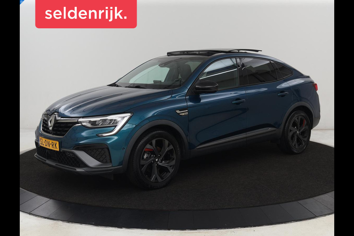Renault Arkana 1.6 E-Tech Hybrid 145 R.S. Line | Panoramadak | Trekhaak | 360 Camera | Adaptive cruise | Stoelverwarming | Leder/Alcantara | Keyless | Full LED | Carplay | Park Assist | Stuurverwarming