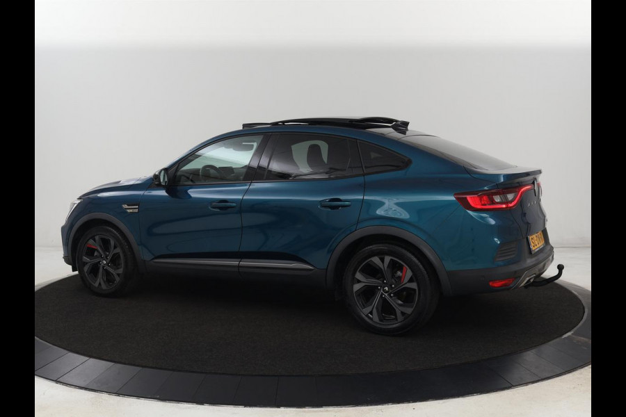 Renault Arkana 1.6 E-Tech Hybrid 145 R.S. Line | Panoramadak | Trekhaak | 360 Camera | Adaptive cruise | Stoelverwarming | Leder/Alcantara | Keyless | Full LED | Carplay | Park Assist | Stuurverwarming