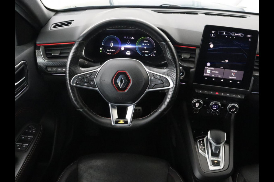 Renault Arkana 1.6 E-Tech Hybrid 145 R.S. Line | Panoramadak | Trekhaak | 360 Camera | Adaptive cruise | Stoelverwarming | Leder/Alcantara | Keyless | Full LED | Carplay | Park Assist | Stuurverwarming