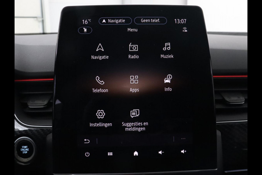 Renault Arkana 1.6 E-Tech Hybrid 145 R.S. Line | Panoramadak | Trekhaak | 360 Camera | Adaptive cruise | Stoelverwarming | Leder/Alcantara | Keyless | Full LED | Carplay | Park Assist | Stuurverwarming