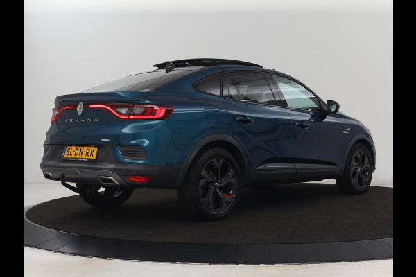 Renault Arkana 1.6 E-Tech Hybrid 145 R.S. Line | Panoramadak | Trekhaak | 360 Camera | Adaptive cruise | Stoelverwarming | Leder/Alcantara | Keyless | Full LED | Carplay | Park Assist | Stuurverwarming