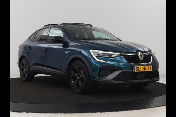 Renault Arkana 1.6 E-Tech Hybrid 145 R.S. Line | Panoramadak | Trekhaak | 360 Camera | Adaptive cruise | Stoelverwarming | Leder/Alcantara | Keyless | Full LED | Carplay | Park Assist | Stuurverwarming