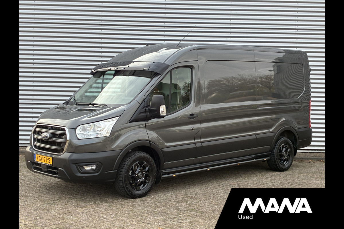 Ford Transit 350 2.0 TDCI L3H2 Zonneklep Trekhaak Airco Cruise Sidebar Dodehoeksensor