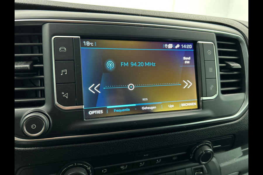 Peugeot Expert Long Dubbele Cabine Asphalt L3 2.0 HDi 120pk Aut-8 Airco Navi Carplay Cruise Control Trekhaak Lang Luxe Dubbele Cabine