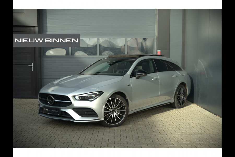 Mercedes-Benz CLA-Klasse Shooting Brake 250 e Edition | AMG Line | Panoramadak | Stoelverwarming | Camera | Keyless | Ambiance Verlichting | Cruise Control | Multibeam LED | BTW |
