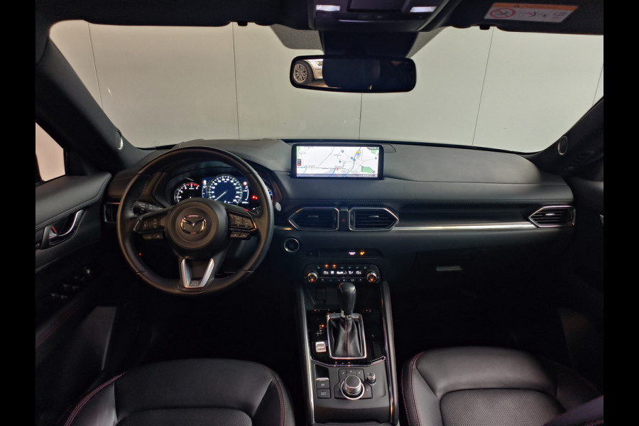 Mazda CX-5 2.0 e-SkyActiv-G M Hybrid 165 Homura Rijklaar + Fabrieksgarantie Henk Jongen Auto's in Helmond,  al 50 jaar service zoals 't hoort!