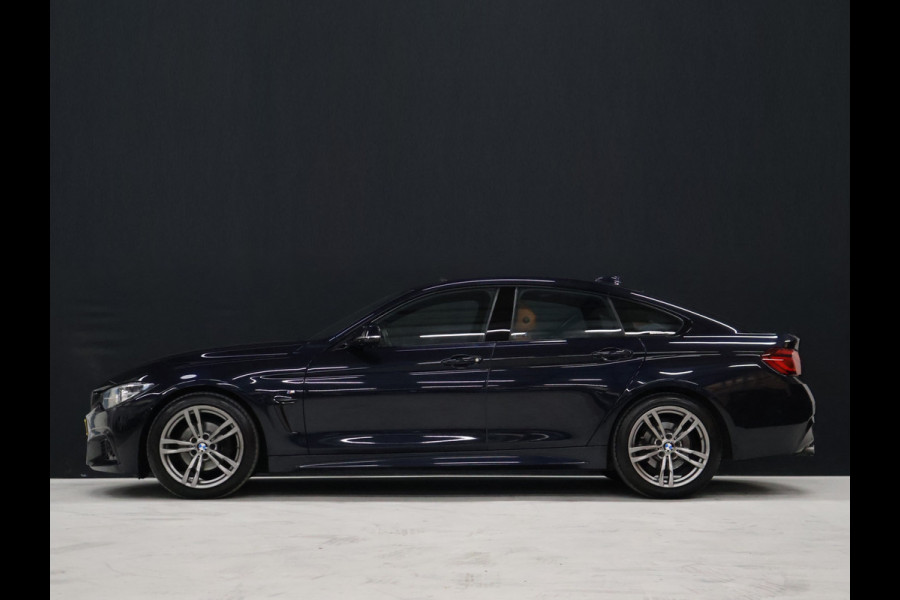 BMW 4 Serie Gran Coupé 418i M Sport [M-PAKKET, SCHUIFKANTELDAK, ELEKTRISCHES STOELEN, CAMERA, PDC 360, STOELVERWARMING, HUD, BLUETOOTH TELEFOON, NIEUWSTAAT]