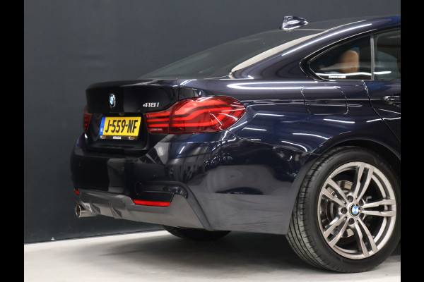 BMW 4 Serie Gran Coupé 418i M Sport [M-PAKKET, SCHUIFKANTELDAK, ELEKTRISCHES STOELEN, CAMERA, PDC 360, STOELVERWARMING, HUD, BLUETOOTH TELEFOON, NIEUWSTAAT]
