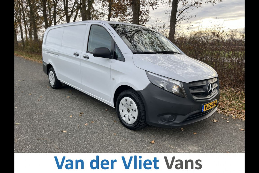 Mercedes-Benz Vito 116 CDI 164pk E6 XL Extra Lang BPM Vrij! Lease €421 /m, Airco, Navi+Camera, Trekhaak, PDC V+A, Onderhoudshistorie aanwezig