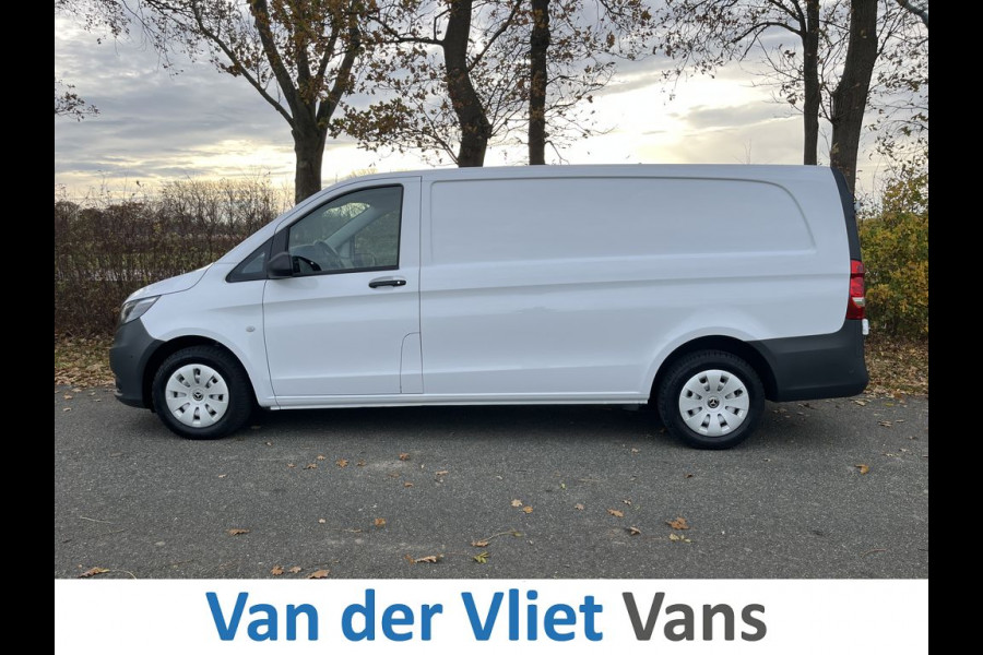 Mercedes-Benz Vito 116 CDI 164pk E6 XL Extra Lang BPM Vrij! Lease €421 /m, Airco, Navi+Camera, Trekhaak, PDC V+A, Onderhoudshistorie aanwezig